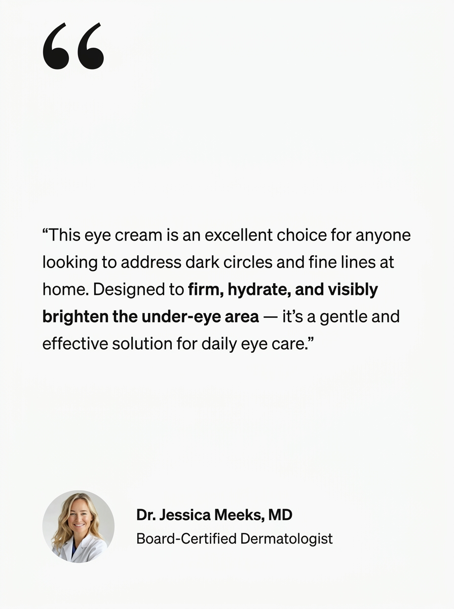 Ravora™ –  Instant Lift Eye Cream – Hyaluronic Acid & Ceramide for Dark Circles & Wrinkles